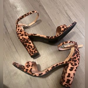 Animal Print Heels